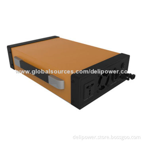 AC Pure-sine, Wave Output with 530Wh, 800W, Double USB 5V, 12V DC, 10V Output Voltage
